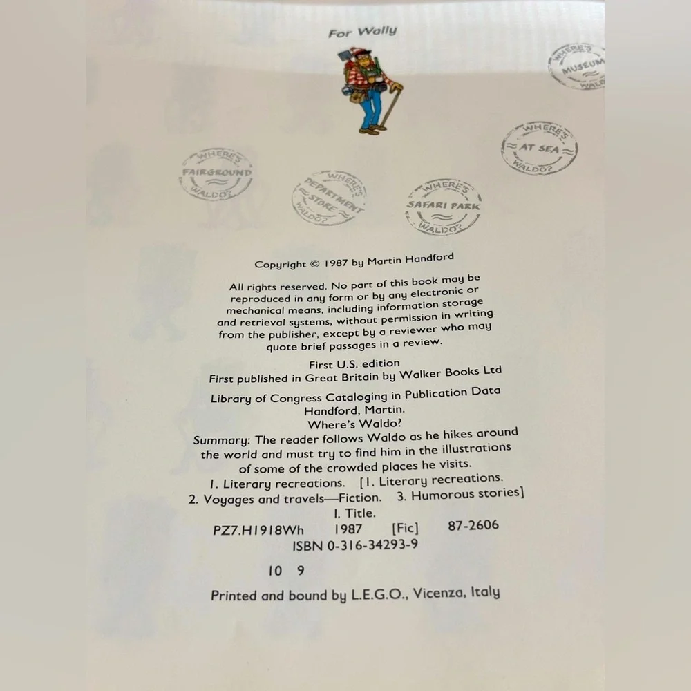 Vintage First Editions 1980s Where’s Waldo Book Lot 3 Titles‎ by Martin Handford